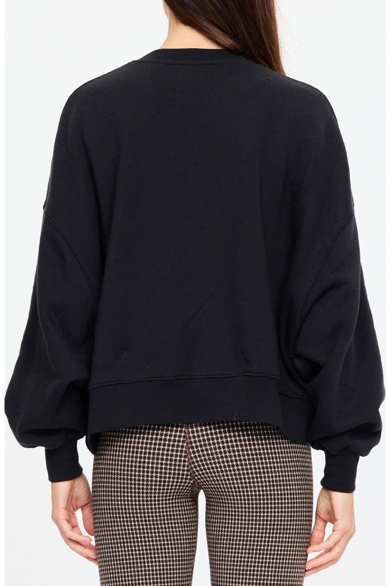 Paloma Logo Pullover Sweatshirt, Alternate, color, BLACK