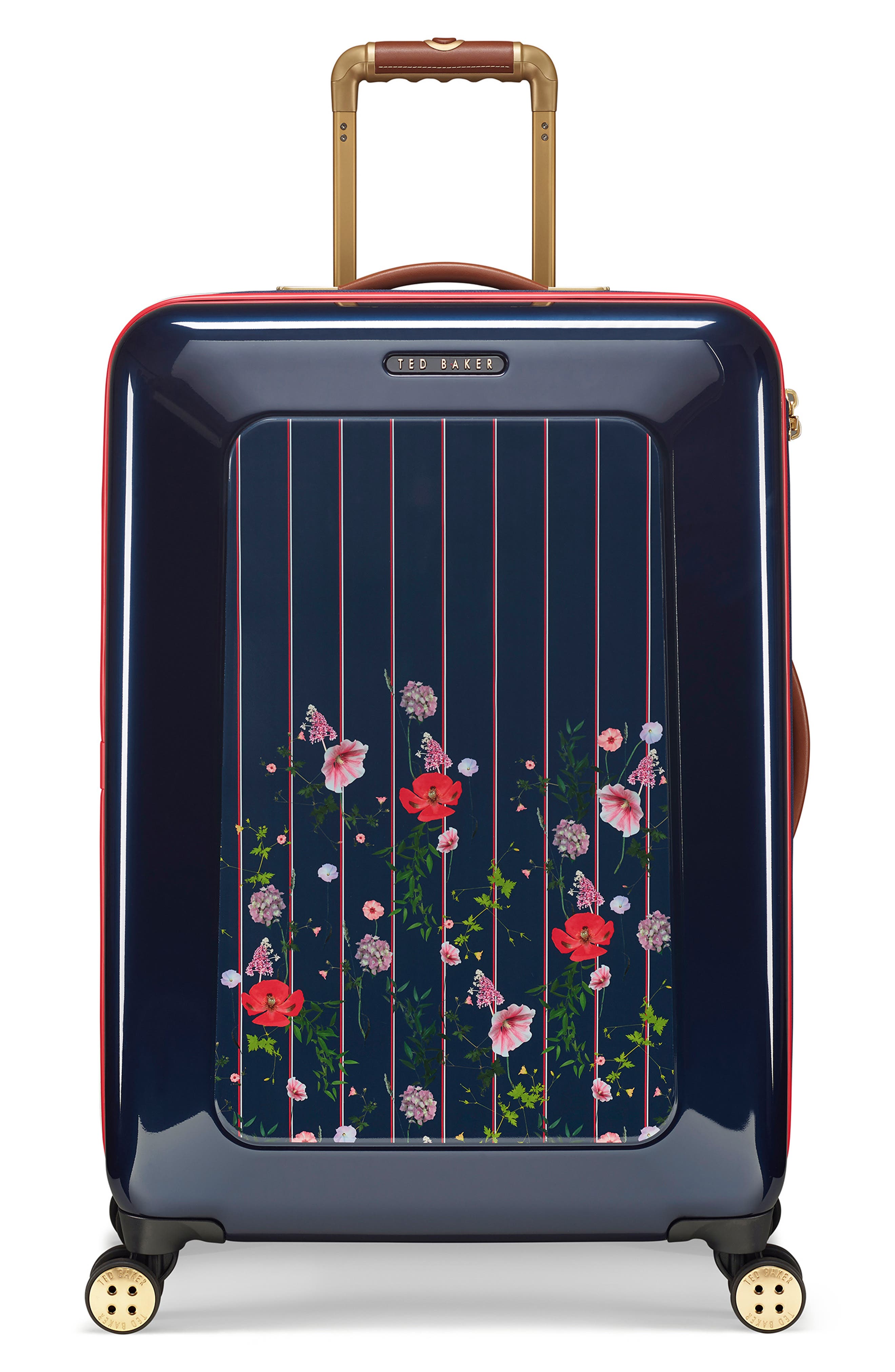 Ted Baker London Medium Take Flight Hedgerow 28-Inch Hard Shell Spinner Suitcase, Main, color, 