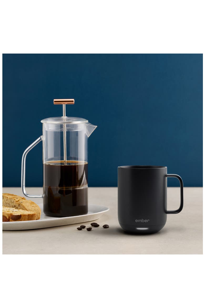 Smart Mug 2, Alternate, color, BLACK