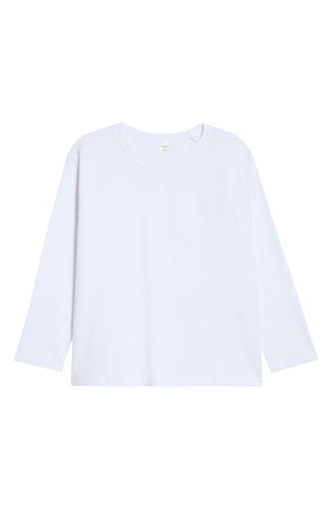 Margo Long Sleeve Cotton Baseball T-Shirt