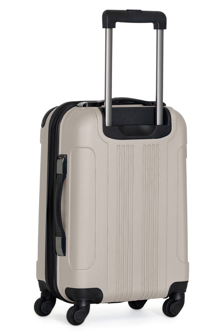 Out of Bounds 20-Inch Hardside Spinner Carry-On Suitcase, Alternate, color, MUSHROOM