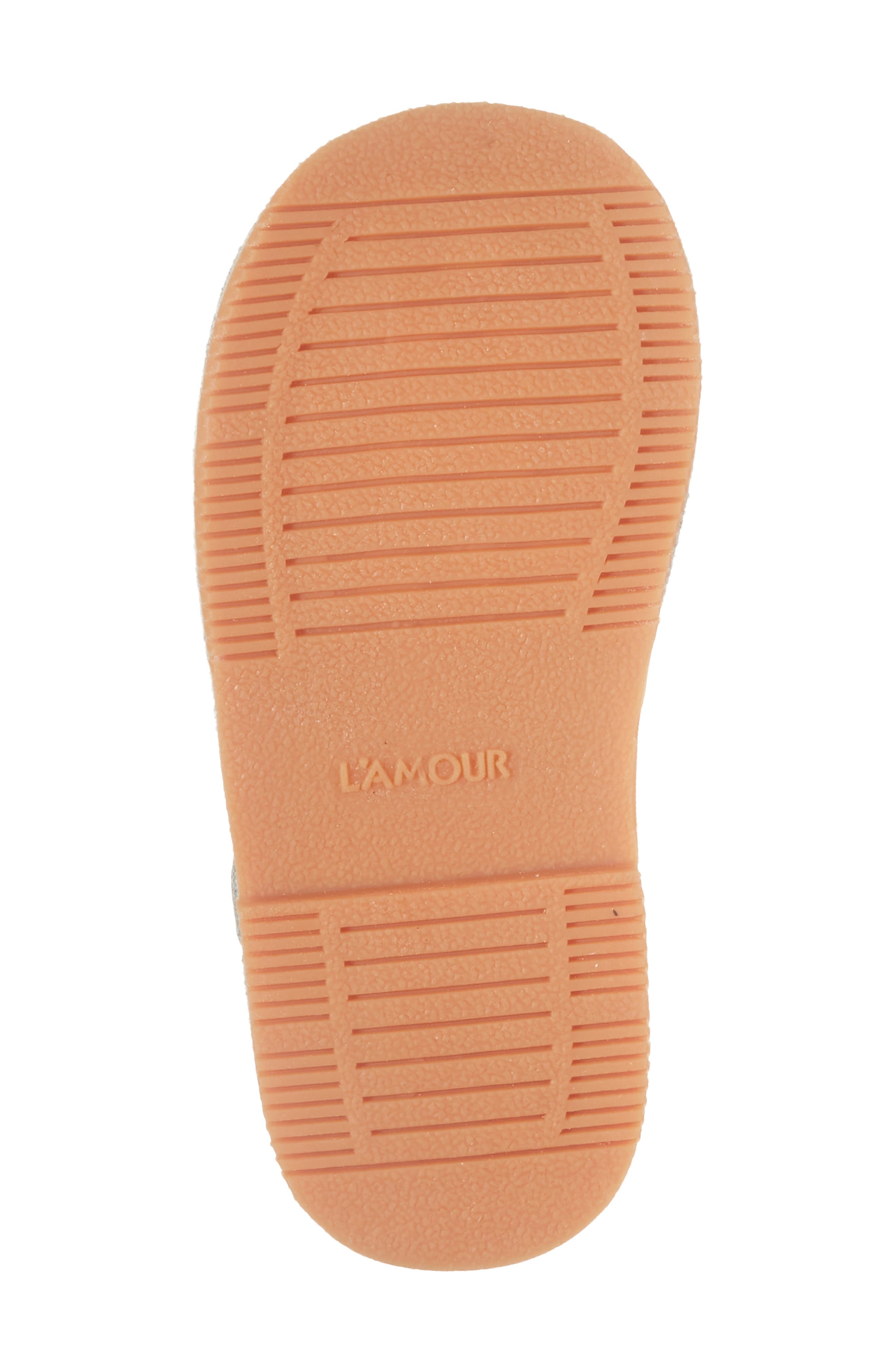 L'AMOUR Kids' Alina Mary Jane Flat, Alternate, color, Patent Ivory