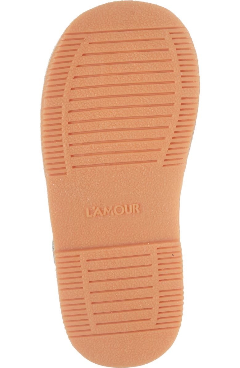 L'AMOUR Kids' Alina Mary Jane Flat, Alternate, color, Patent Ivory
