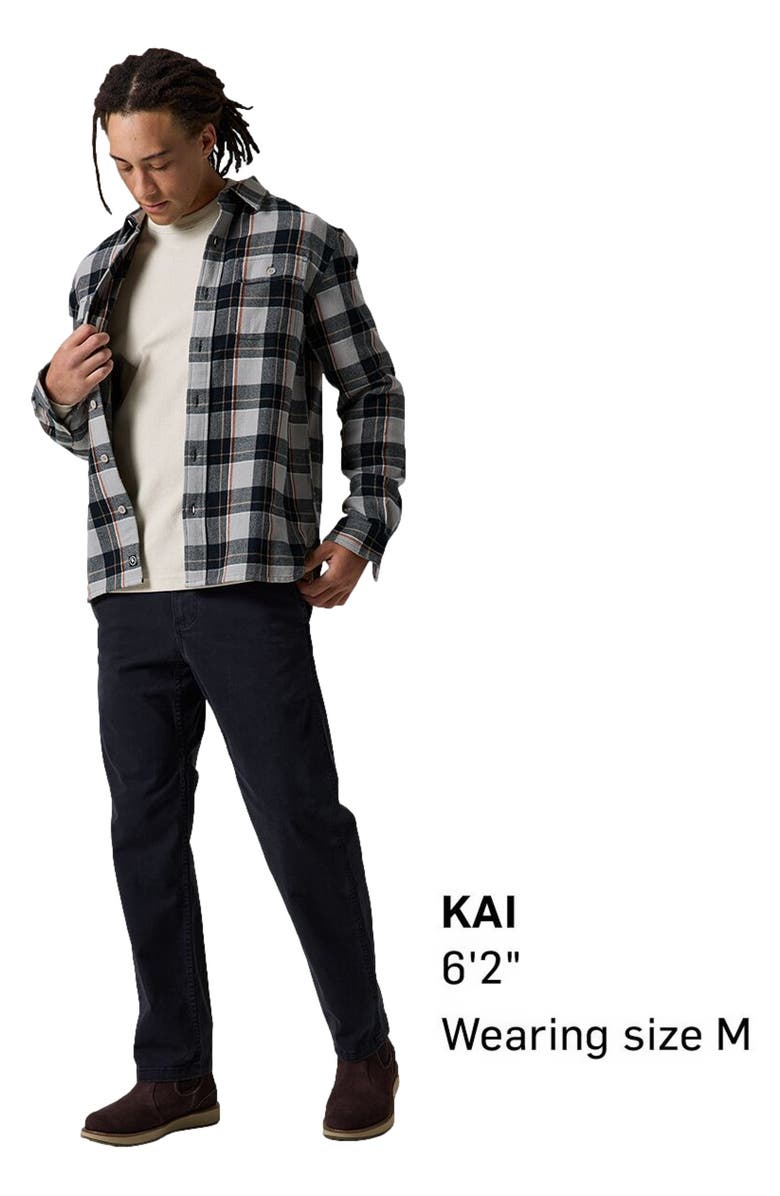 Backcountry Venture Midweight Flannel Shirt - Men
s, Alternate, color, Goat Gray Drifter Plaid