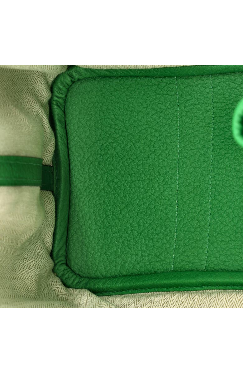 Pre-Owned Hermes Garden Party Tote Leather 30, Alternate, color, Green