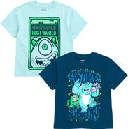 Disney Monsters Inc. 2-Pack Short Sleeve T-Shirts