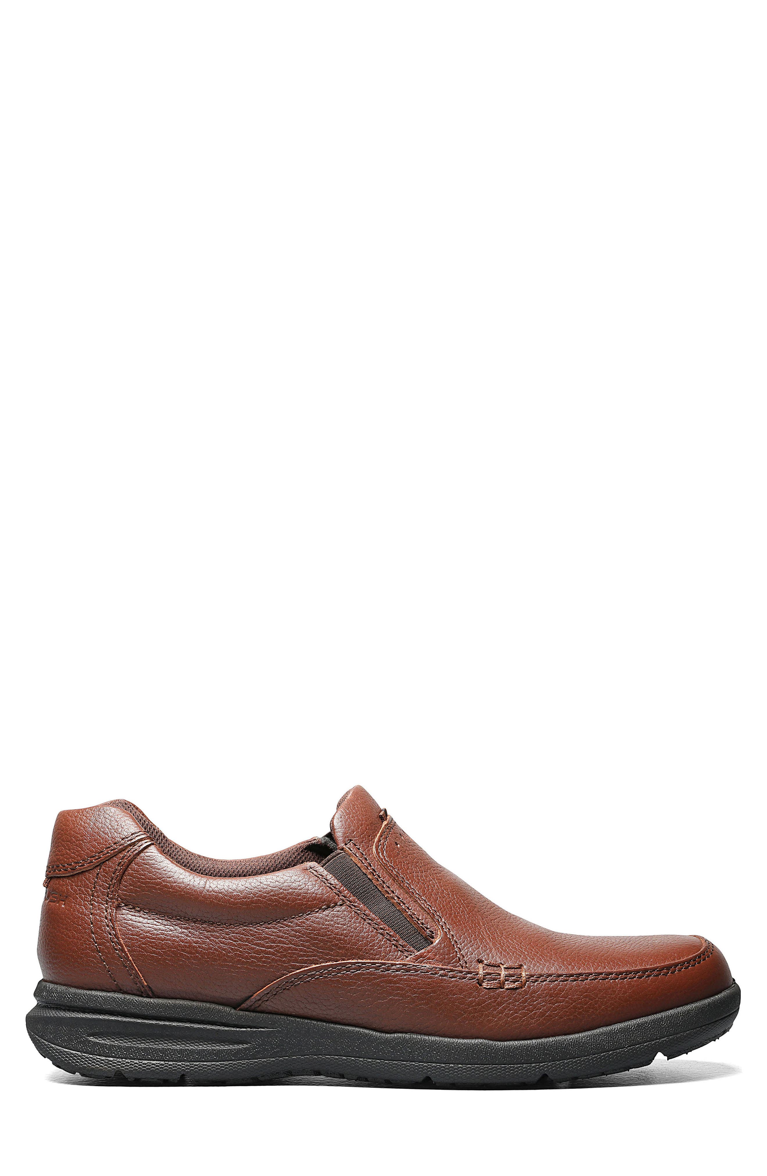 NUNN BUSH Cam Moc Toe Slip-On, Alternate, color, Cognac Tumble