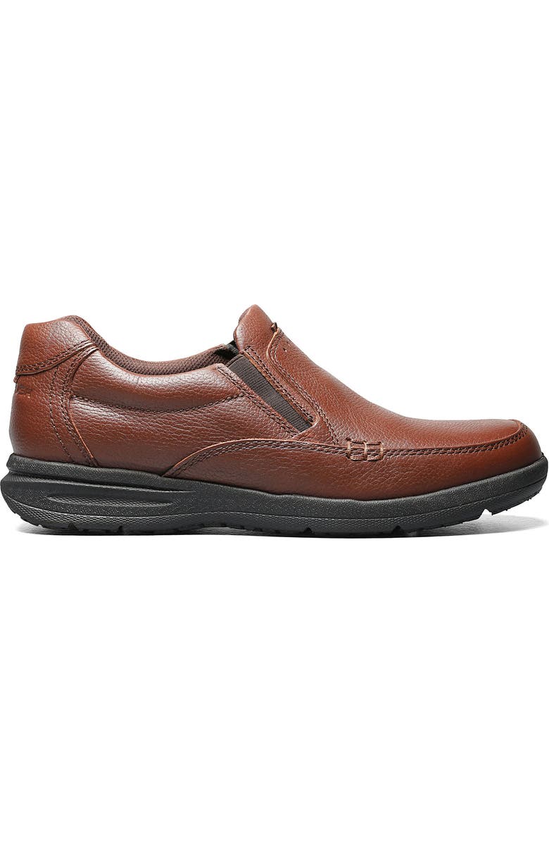 NUNN BUSH Cam Moc Toe Slip-On, Alternate, color, Cognac Tumble