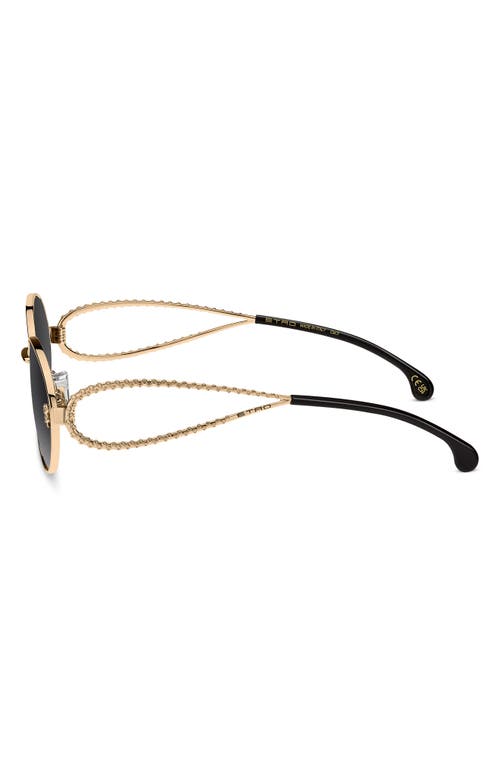 Etro Round-frame Sunglasses In Black