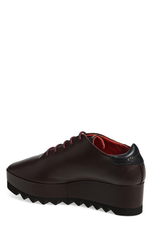 Stella Mccartney Sneakelyse Platform Sneaker In Brown