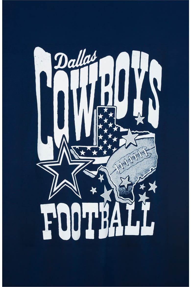 Cowboys Texas Graphic T-Shirt, Alternate, color, TRUE NAVY