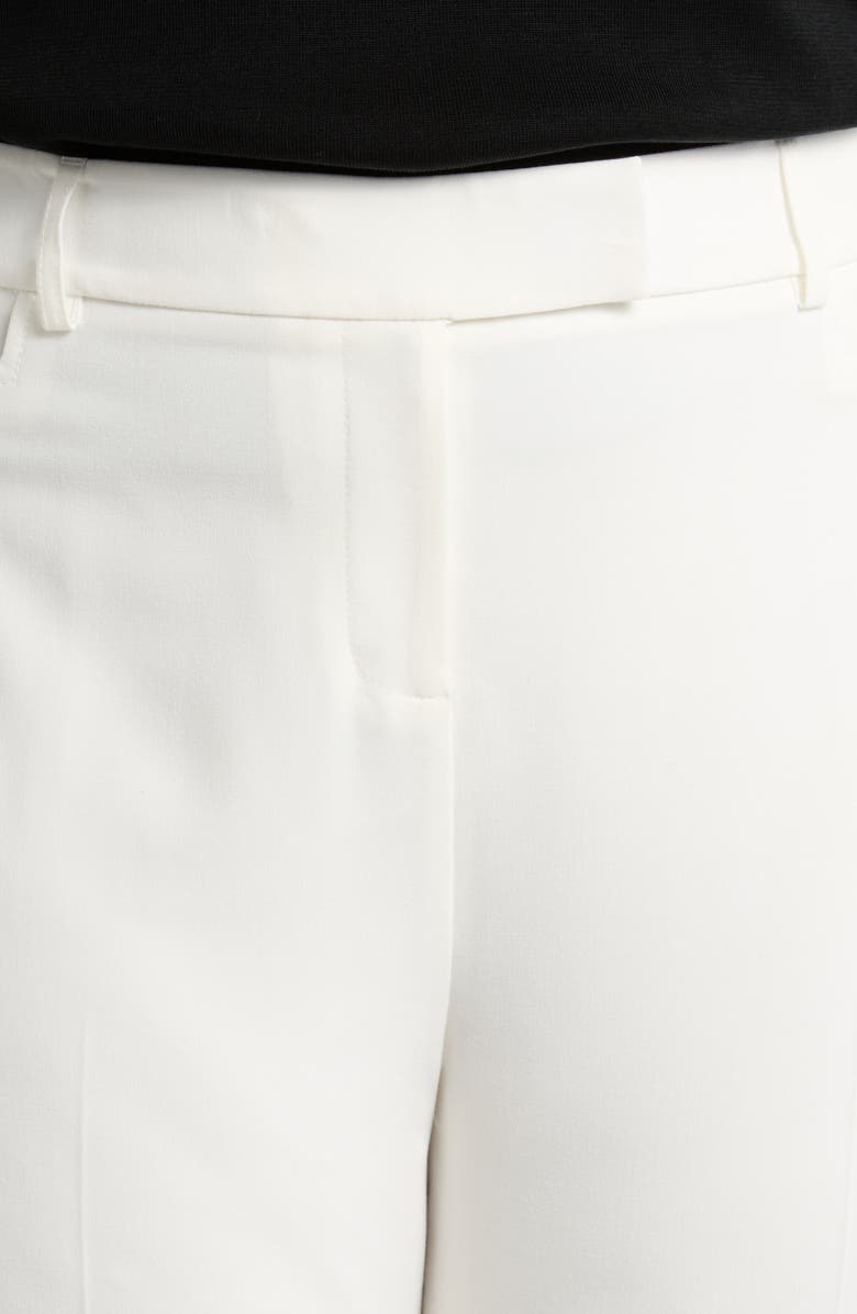 Tahari ASL Bird Eye Straight Leg Pants, Alternate, color, White