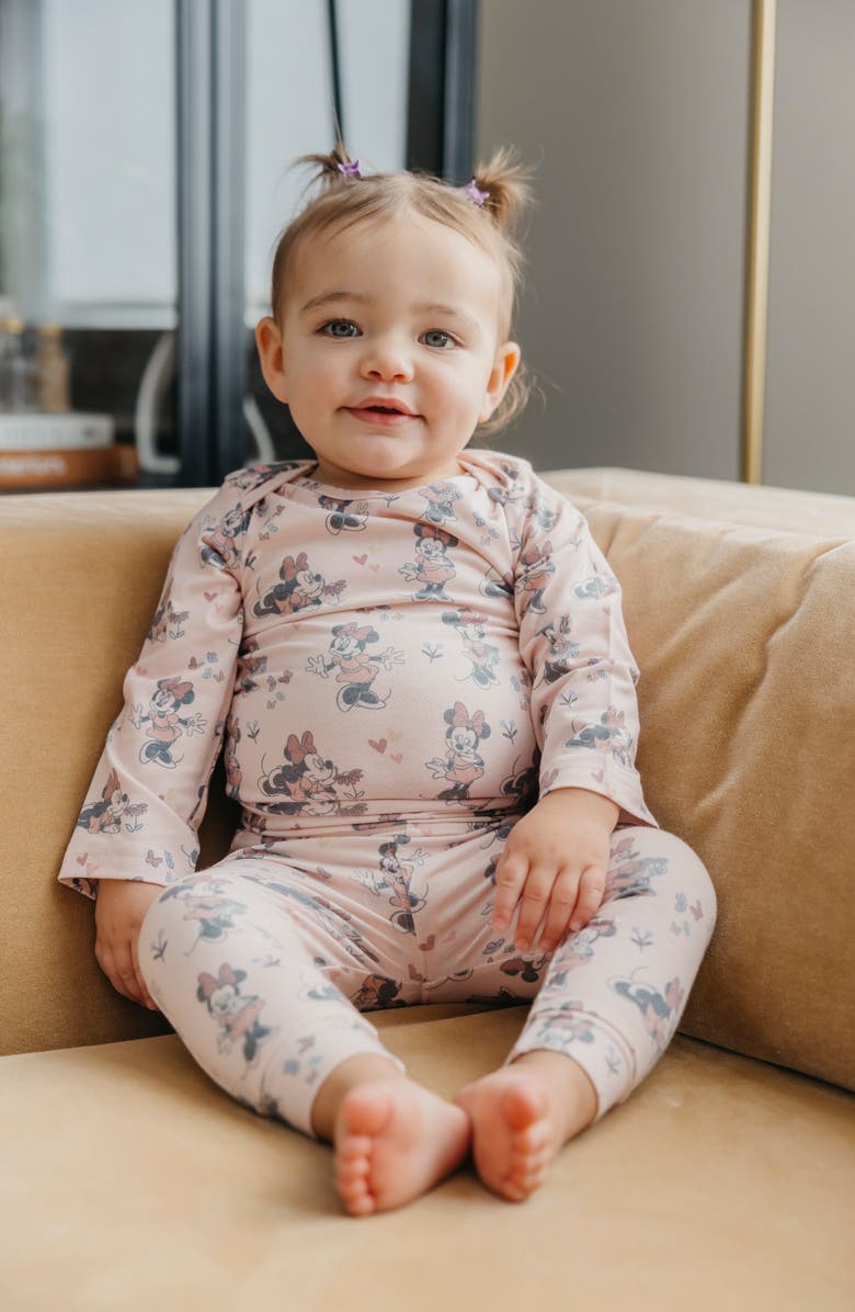 Copper Pearl Minnie Mouse Print Pants, Alternate, color, Minnie Mouse