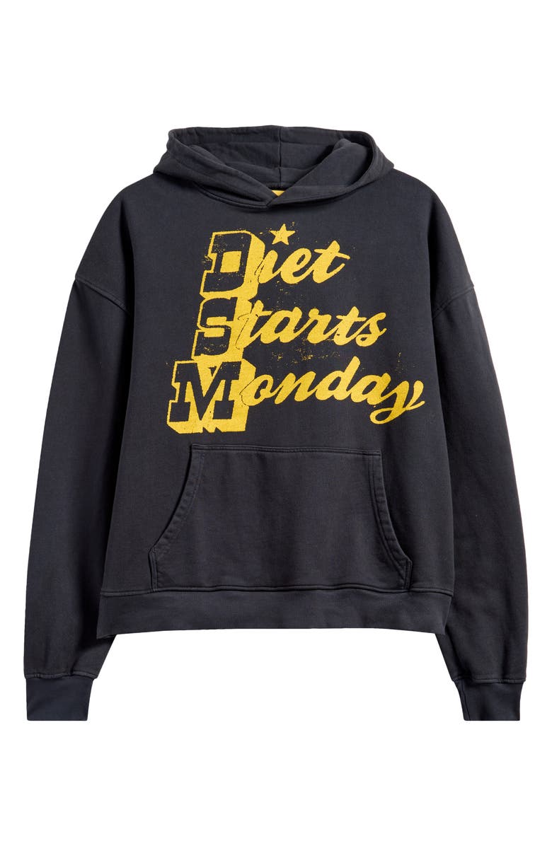DIET STARTS MONDAY Star Logo French Terry Graphic Hoodie, Alternate, color, 