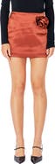 Endless Rose Corsage Miniskirt