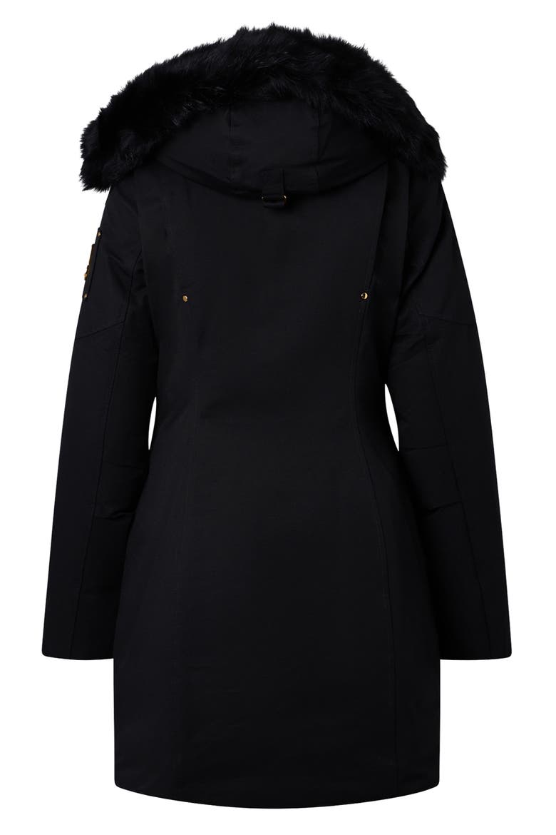 Original Stirling Down Parka with Genuine Shearling Trim, Alternate, color, BLK WBLK S