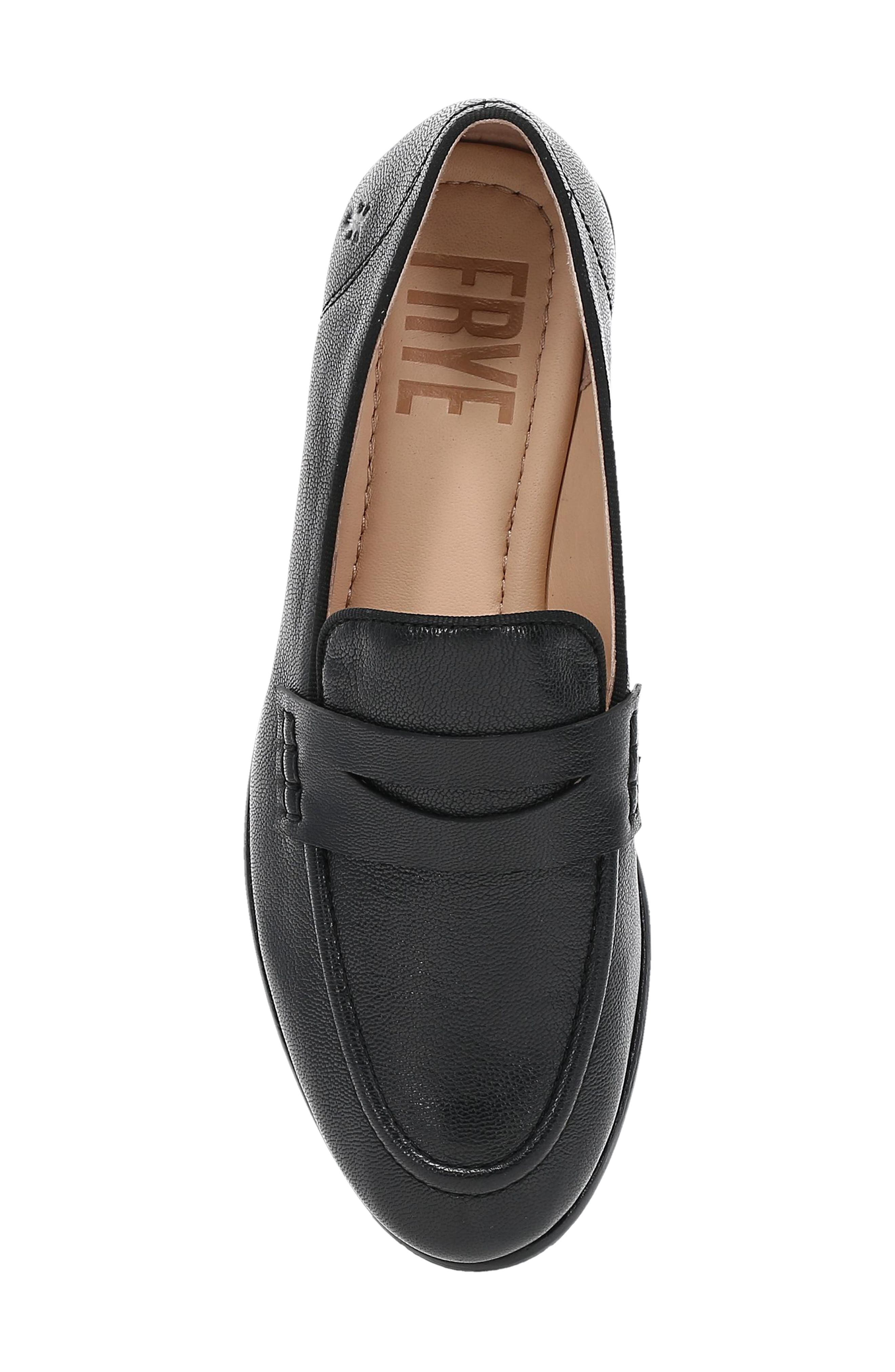Frye Faith Penny Loafer, Alternate, color, Black