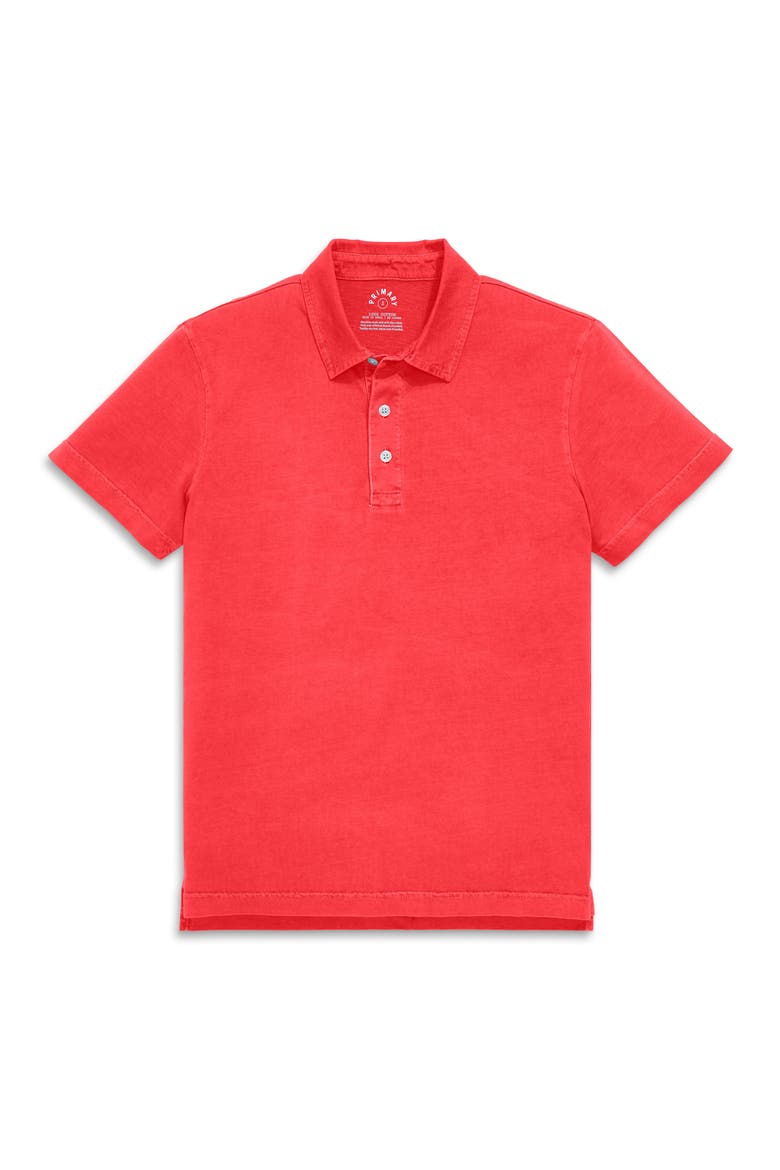 Unisex Fit Classic Polo, Main, color, Garment Dye Strawberry