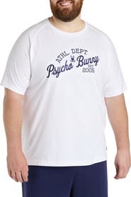 Psycho Bunny Big & Tall Fenton Graphic Tee