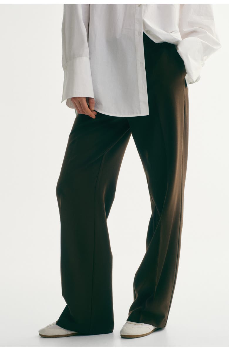 H&M Tailored Twill Trousers, Alternate, color, 