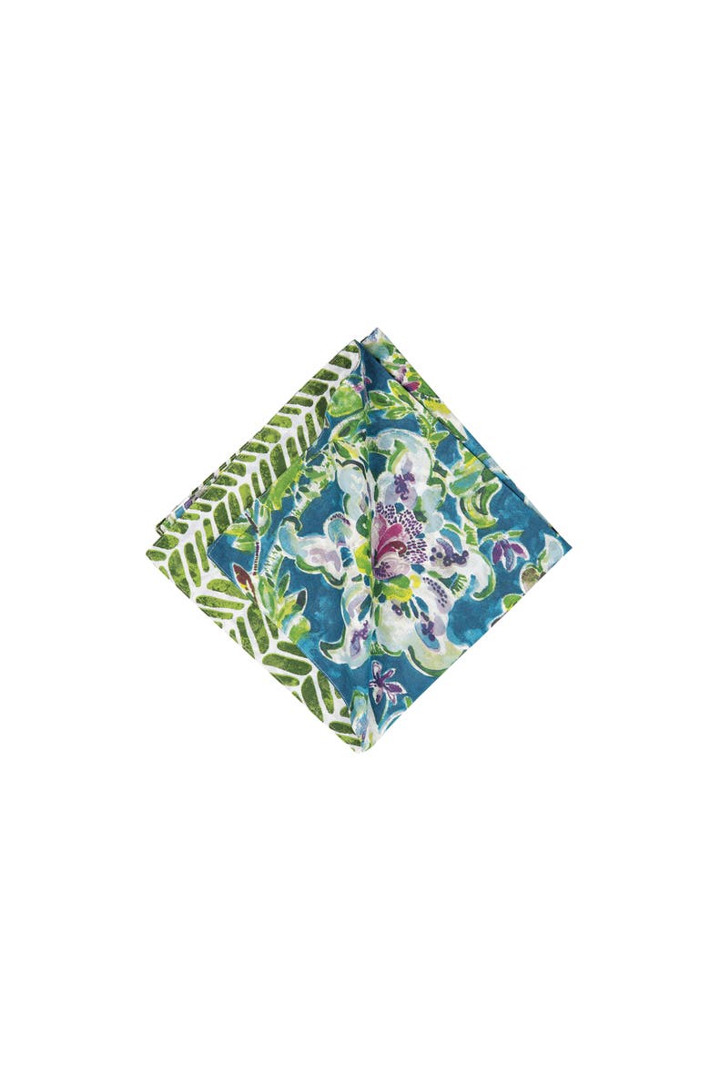 Violet Napkin, Main, color, Blue