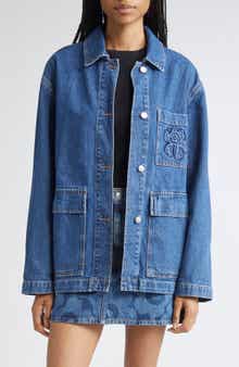 Marimekko Maridenim Poweri Unikko Denim Jacket