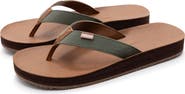 Feelgoodz Mens Zensole Kinderz Faux Leather Flip Flop Thong Sandals
