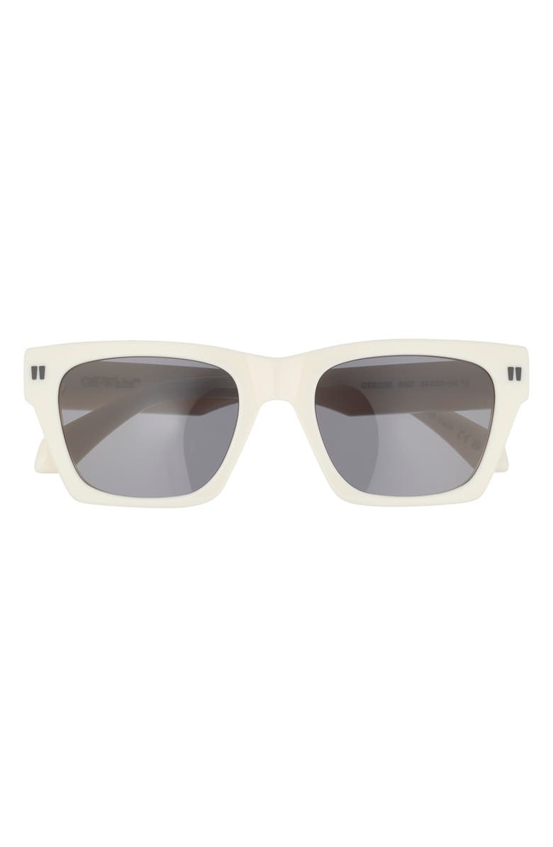 Off-White 53mm Valdez Square Sunglasses, Main, color, 