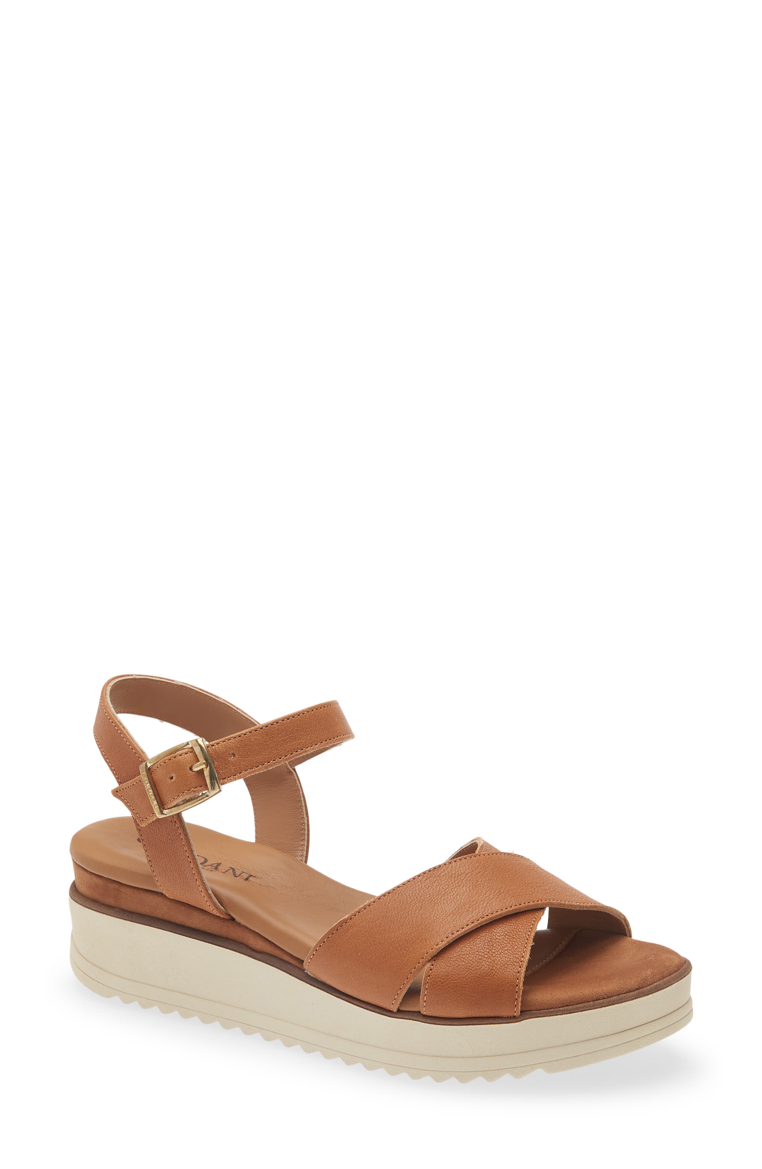 Cordani Arius Sandal, Main, color, Cuoio Leather