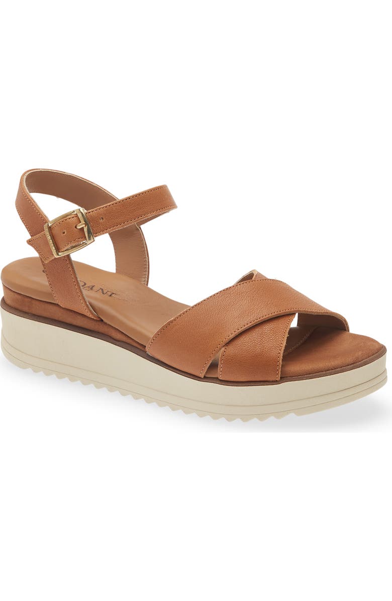 Cordani Arius Sandal, Main, color, Cuoio Leather