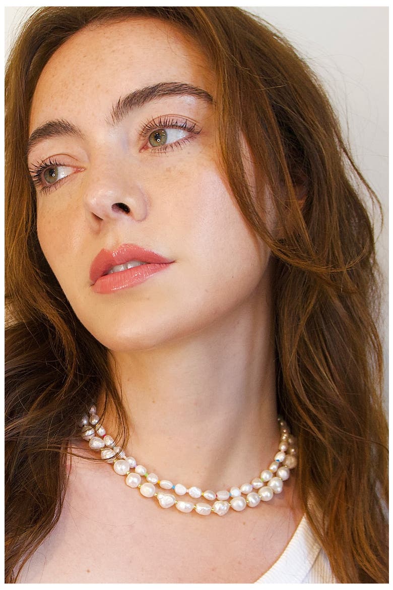 Ren Freshwater Pearl Necklace, Alternate, color, MULTI