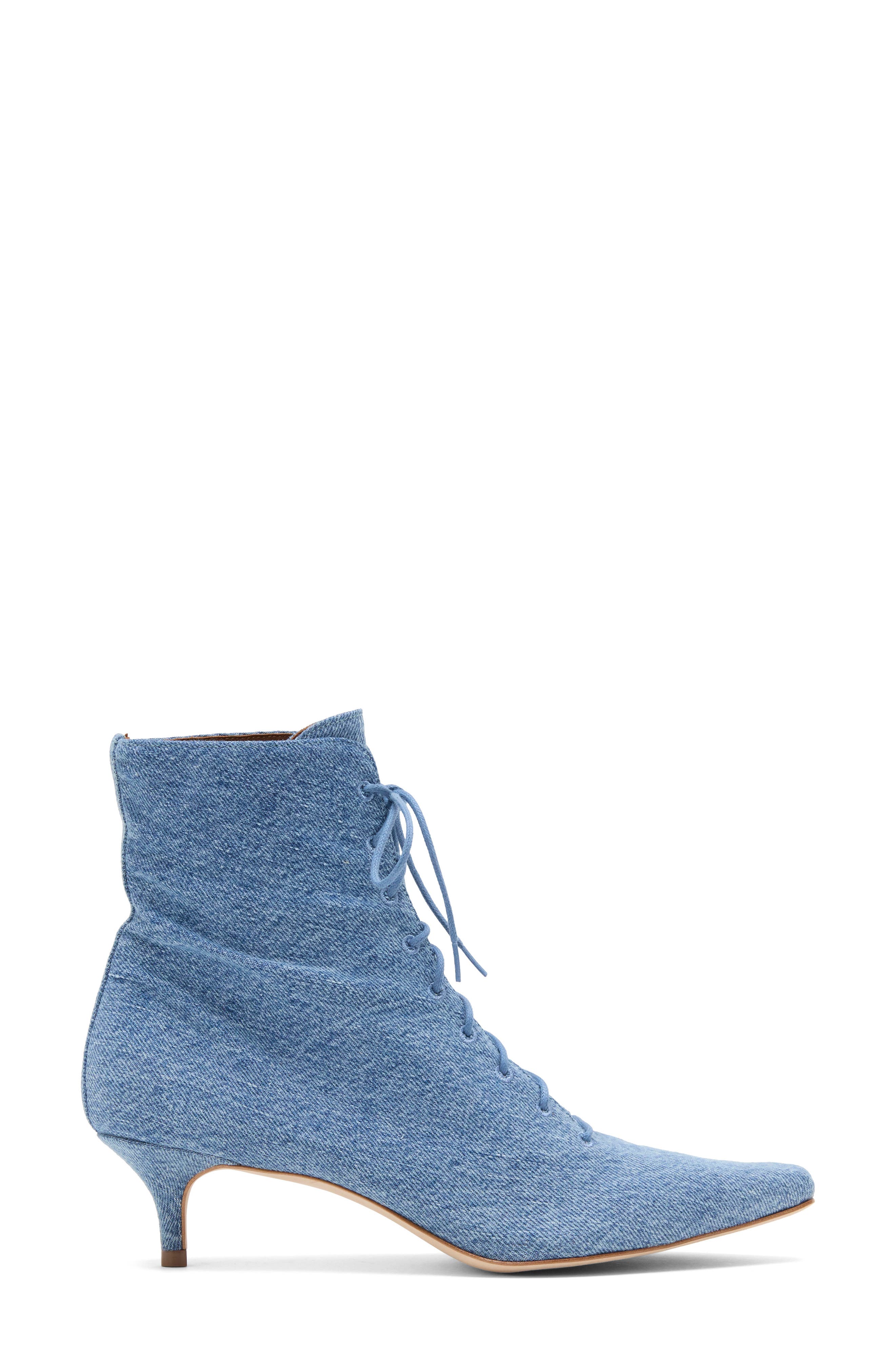 Kittie Lace-Up Bootie, Main, color, SANDERS