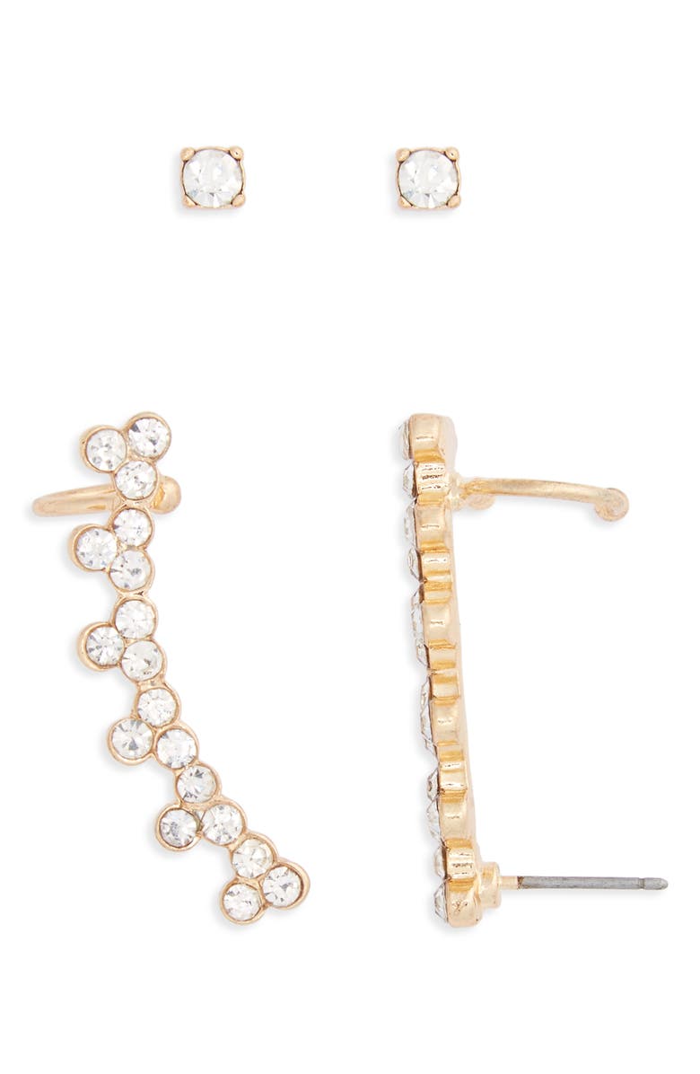 BP. Ear Crawlers & Stud Earrings, Main, color, 