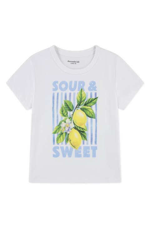 Kids' Sour & Sweet Graphic Cotton Blend T-Shirt (Little Kid & Big Kid)