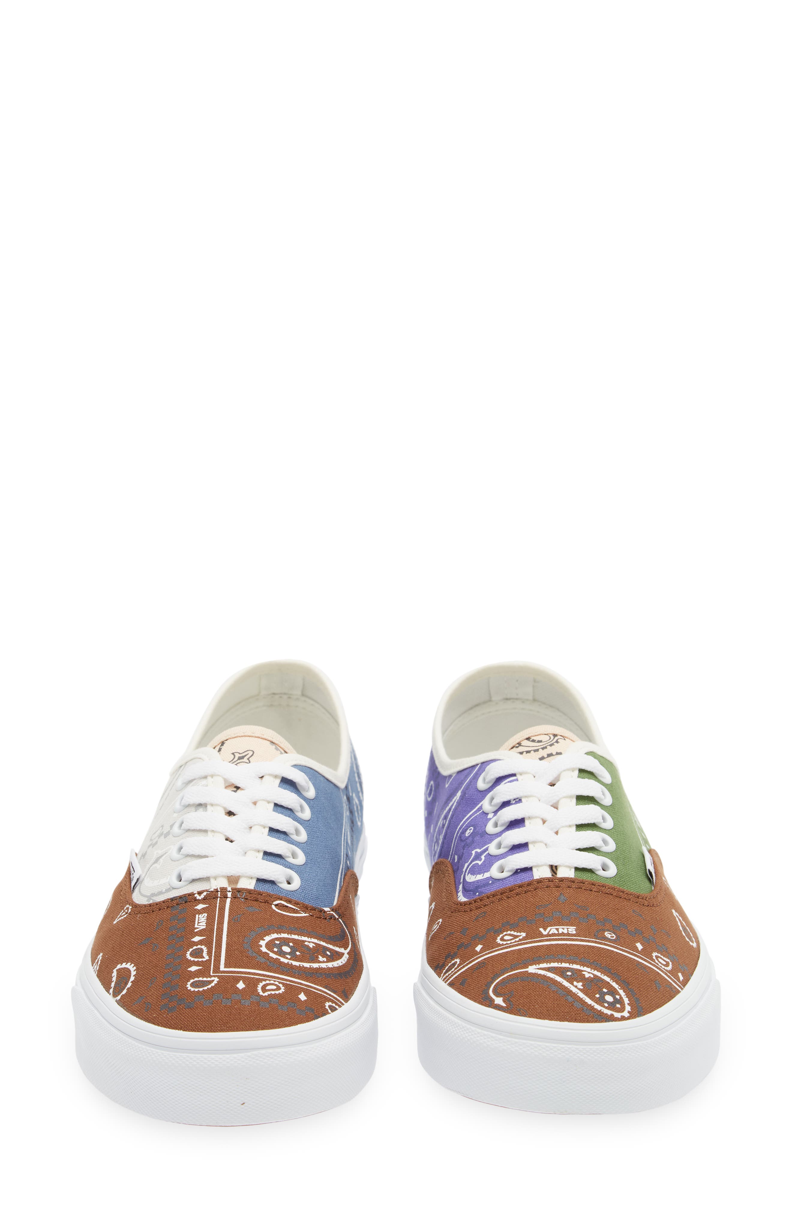 Vans Authentic Print Sneaker, Alternate, color, 