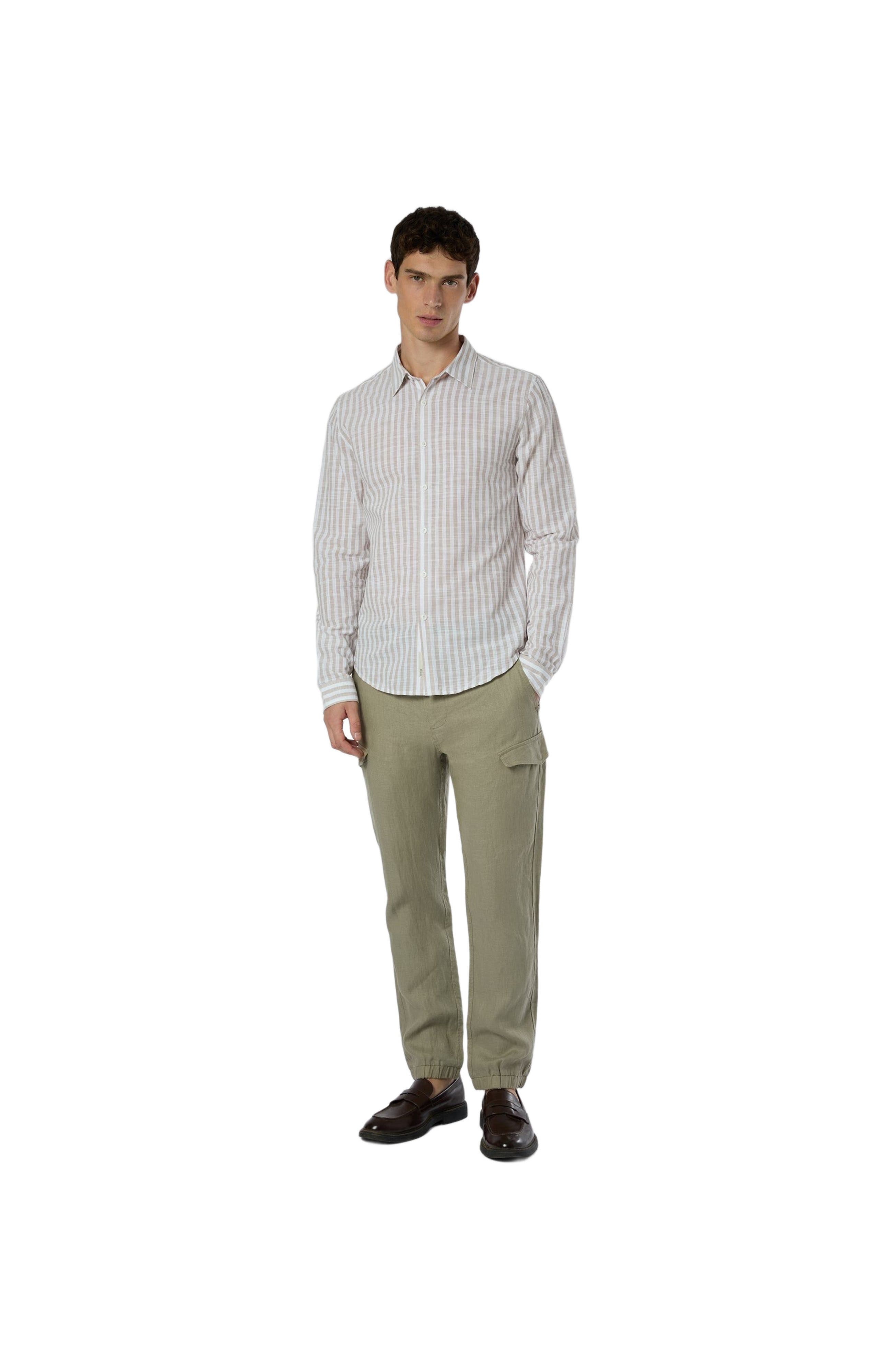 Linen Cargo Jogger - image 5