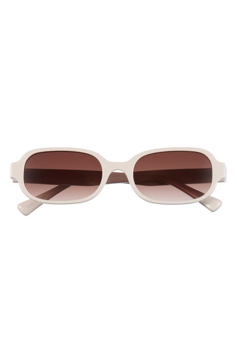 Chelsea 52mm Slim Rectangular Sunglasses