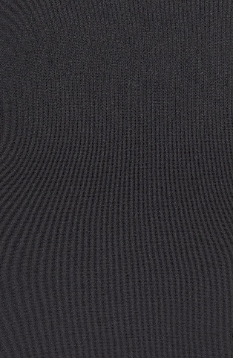 St. John Collection High Waist Luxe Sculpture Knit Skirt, Alternate, color, 