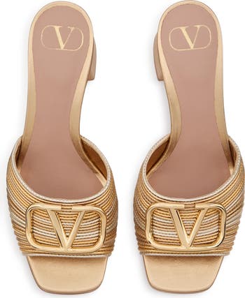Valentino Garavani VLOGO Signature Slide Sandal (Women
