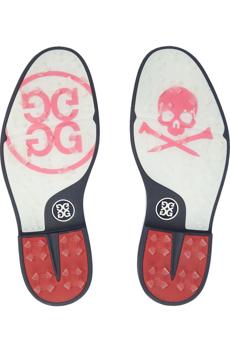 G/FORE Gallivanter Golf Shoe, Alternate, color, Snow/ Twilight