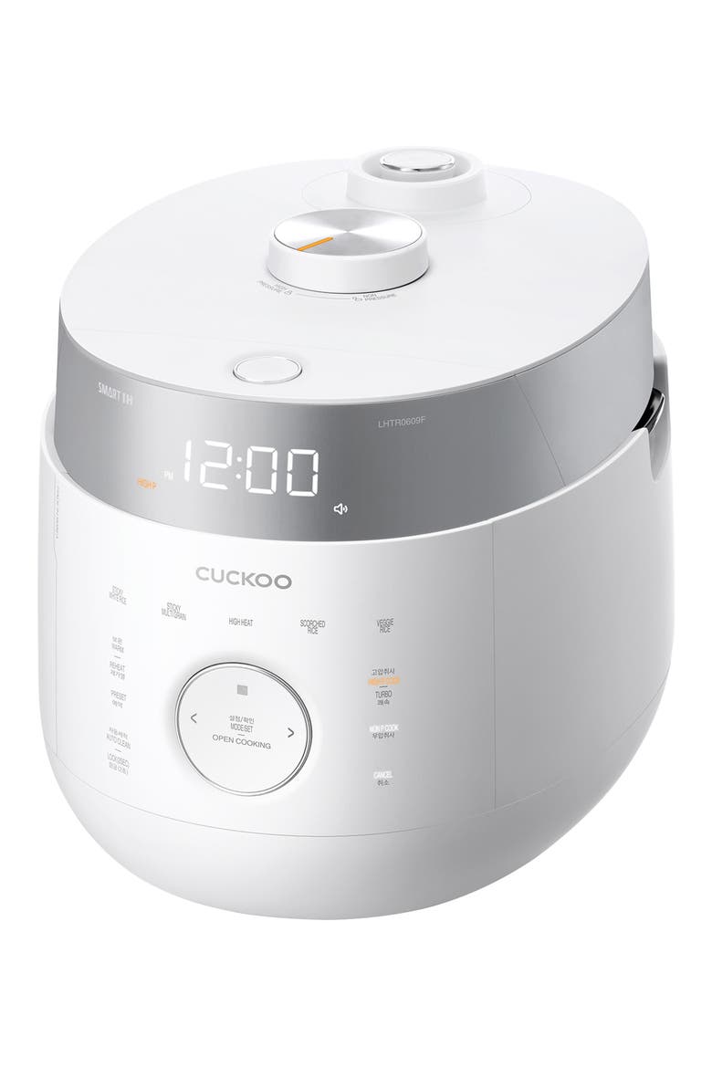 6-Cup Twin Pressure Rice Cooker, Alternate, color, WHITE