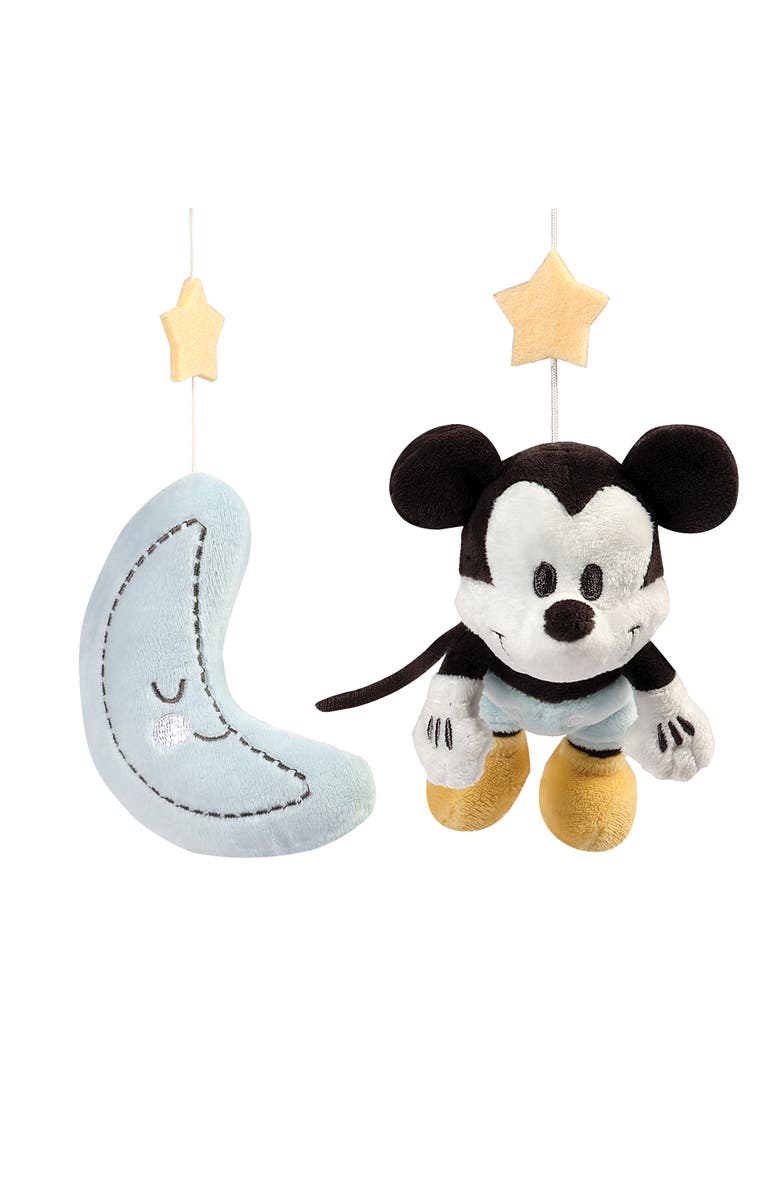 Lambs & Ivy Disney Baby Moonlight Mickey Mouse Musical Baby Crib Mobile Soother, Alternate, color, Multicolor