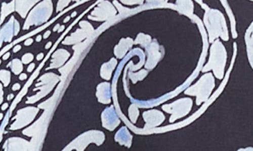 Karen Kane Tie Front Top In Paisley Print In Multi