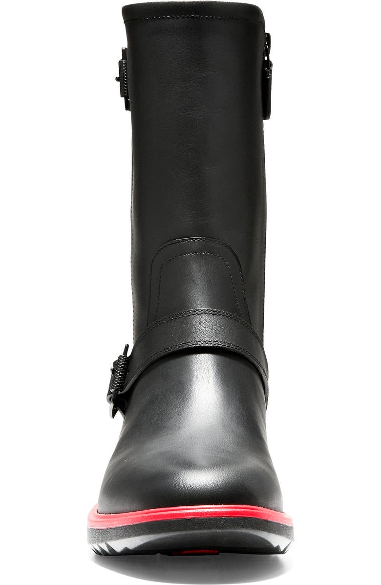 Cole Haan Millbridge Waterproof Moto Boot, Alternate, color,