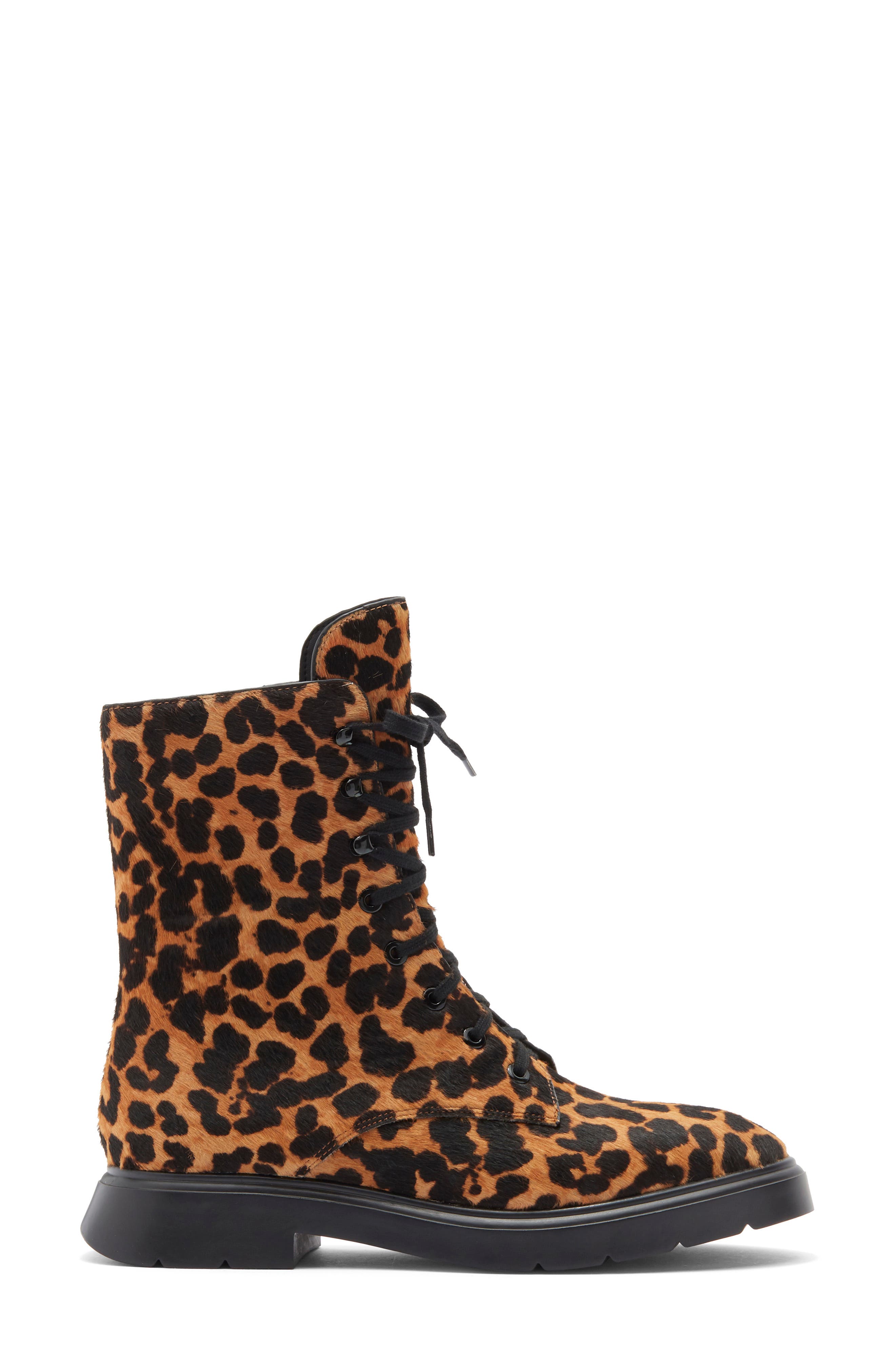 Stuart Weitzman Mckenzee Genuine Calf Hair Combat Boot, Alternate, color, Classic