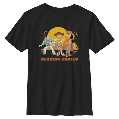 Boy's Toy Story 5 Blazing Trails  Graphic T-Shirt