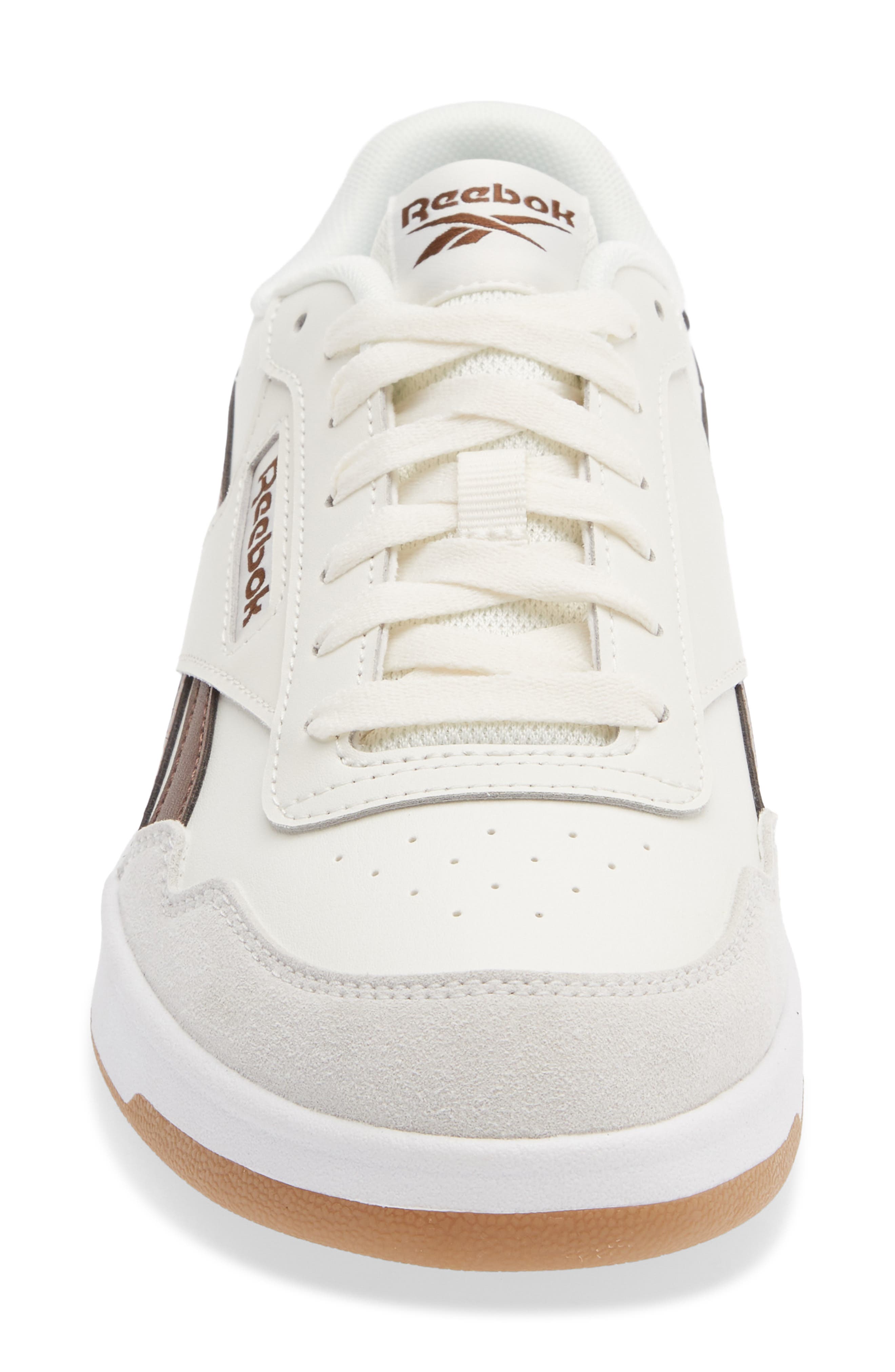 Court Advance Sneaker, Alternate, color, CHALK/ FORMAL BROWN