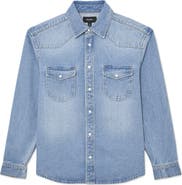 Reiss Finley Snap-Up Western Shirt