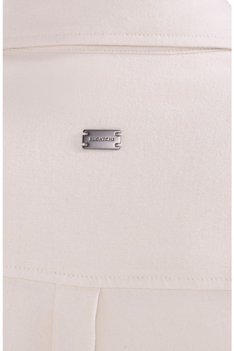 Aerolinen Linen Blend Shirt Jacket, Alternate, color, IVORY