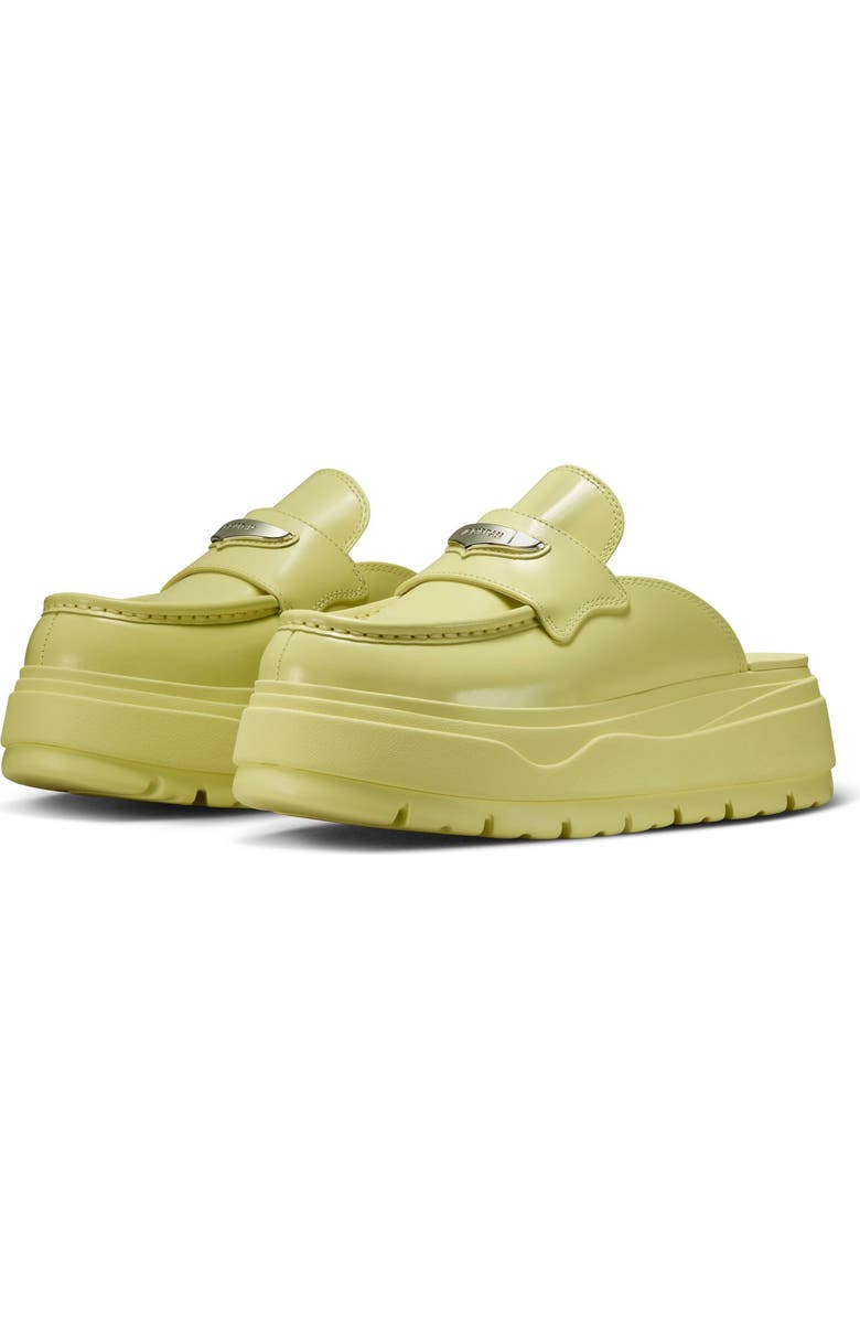 Jordan Air Jordan Loafer Mule, Main, color, Luminous Green/ Silver